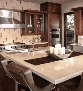 Newest Kitchen Trends 2020 - large island with appliances and sink