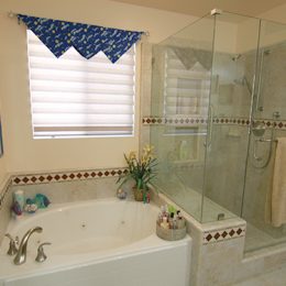 bathtub and shower remodel