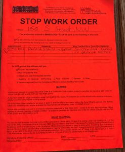 Why Do I Need a Building Permit? Stop Work Order