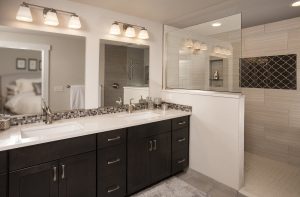 Bathroom and Kitchen Trends Curbless Shower Remodel