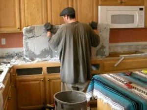 Removing Kitchen Countertops