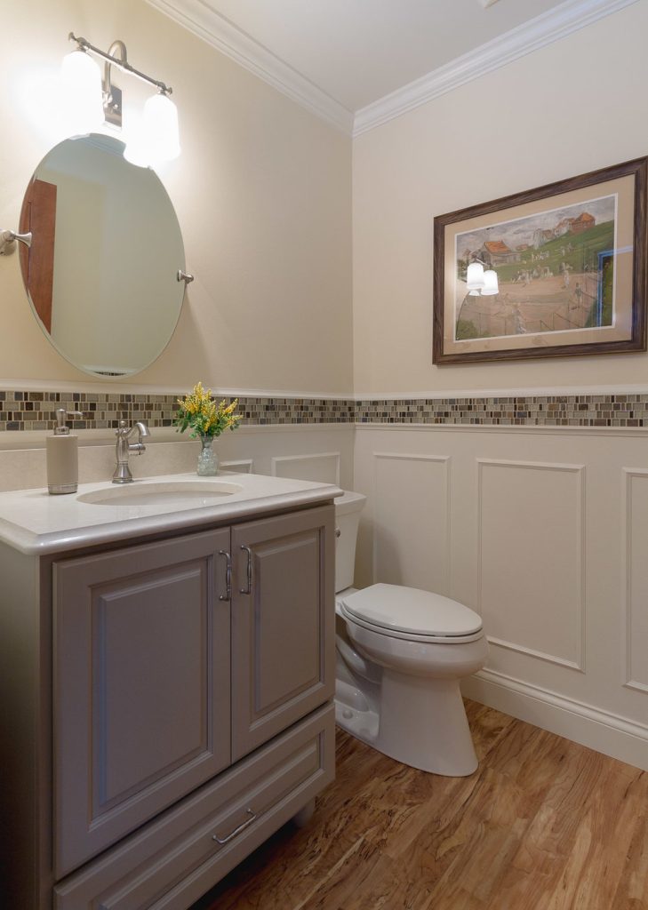 Building Powder Room Powder Room Remodeling - DAD's Construction