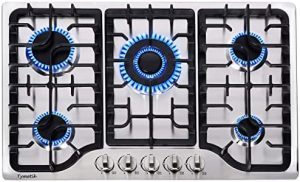 Natural Gas Kitchen Cooktops