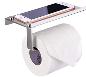 Wall Mount TP Dispenser with Cell Phone Tray