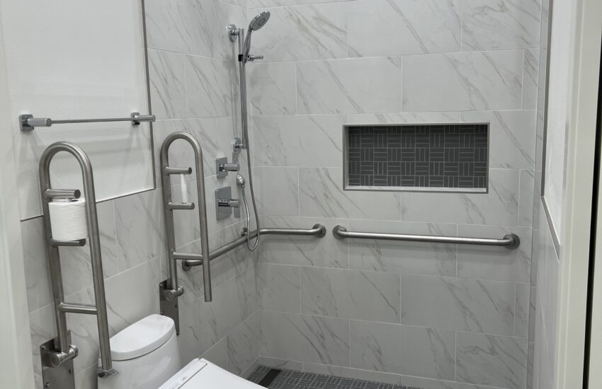 Curbless Shower