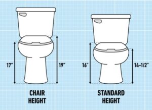 Comfort Height Toilet vs. Standard Heigth Toilet